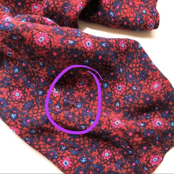 Free People Sunset Jumpsuit Red Floral Strappy Backless Boho - Picture 15 of 16